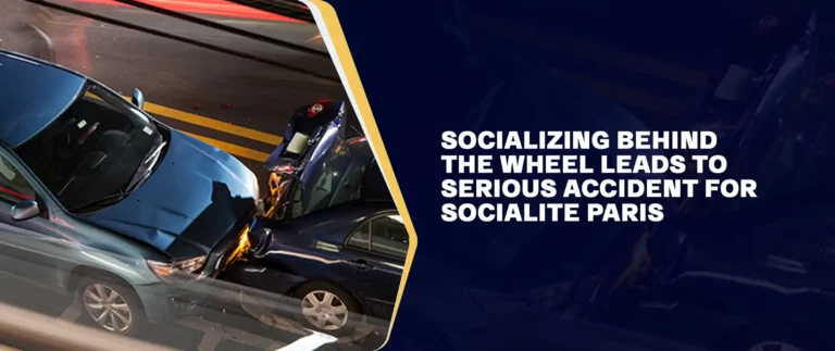 Socializing Behind the Wheel Leads to Serious Accident for Socialite Paris Jackson