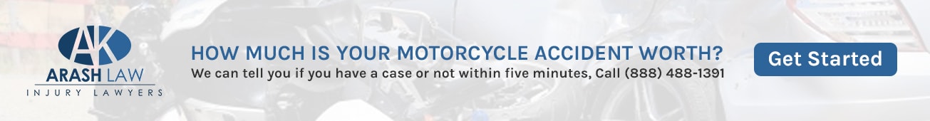 How much is your motorcycle accident worth?