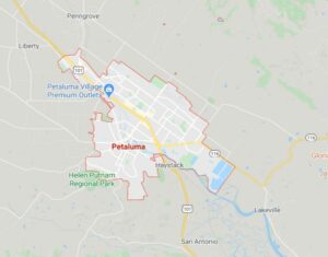 Map of Petaluma