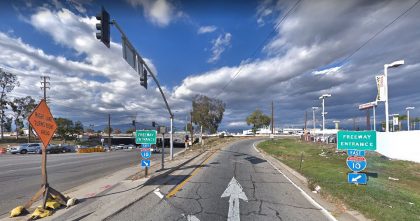 eastbound San Bernardino (10) Freeway in West Covina