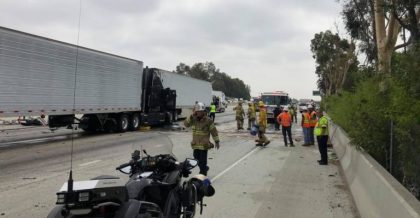 [06-16-2020] ONTARIO, CA – THREE PEOPLE, INCLUDING A 5-YEAR OLD CHILD, WAS KILLED IN A SEMI-TRUCK ACCIDENT ON 10 FREEWAY