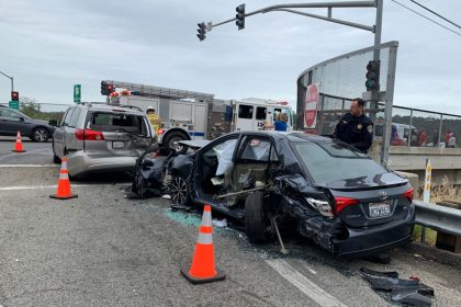 [06-05-2020] Santa Barbara, CA - Two People Injured After a Multi-Vehicle Collision in Goleta 