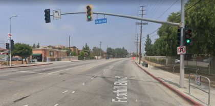 Foothill Boulevard near Osborne Street