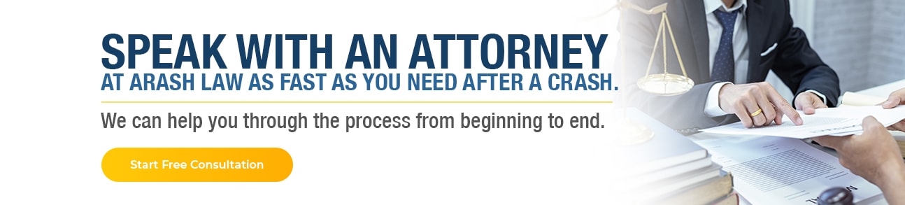 Attorney Barin Injury - Arash Law - Contact Us Today