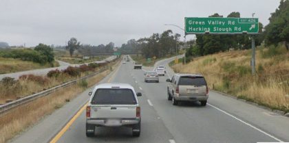 Harkins Slough Road and Highway 1