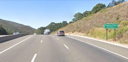 Higway 101 in Cuesta Grade