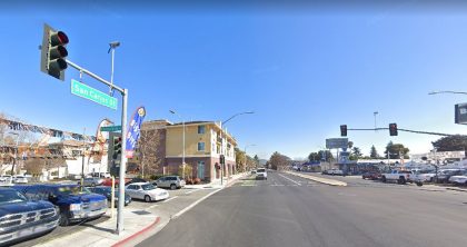 West San Carlos Street near South Buena Vista Avenue