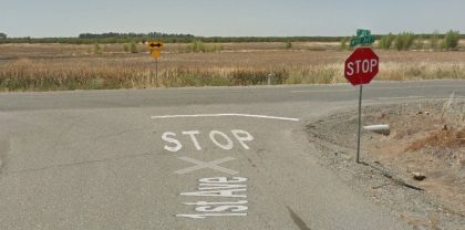 [08-24-2020] Glenn County, CA - One Man Hurt After a Car Crash in Orland