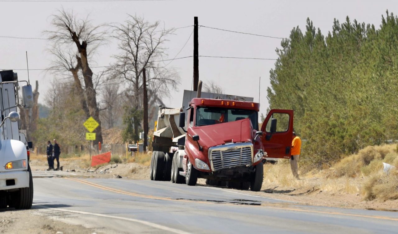 [09032020] Big Rig Truck Accident in Adelanto Kills One