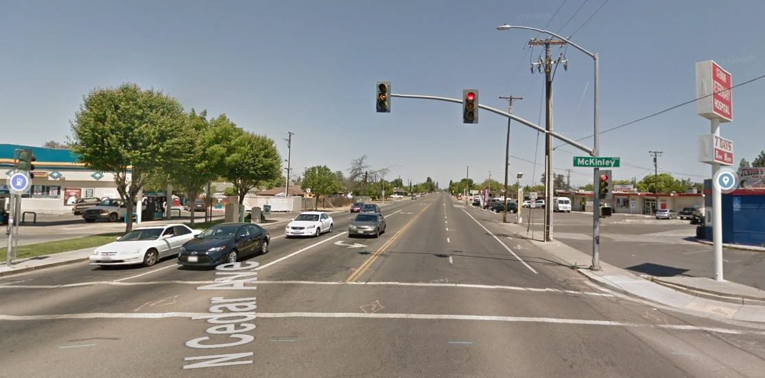 [09-24-2020] Fresno County, CA - Pedestrian Accident at Mckinley and Cedar Avenues Injure One