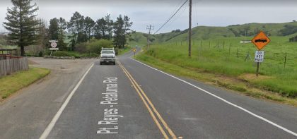 [09-28-2020] Marin County, CA - Head-On Collision on Point Reyes-Petaluma Road Injures One