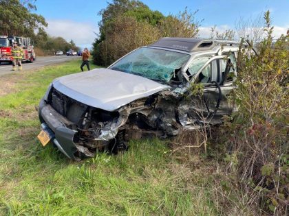 [10-19-2020] Humboldt County, CA - 4 People Injured After a Head-On Collision in Eureka