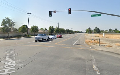 Two People Injured After a Two-Vehicle Collision in Bakersfield