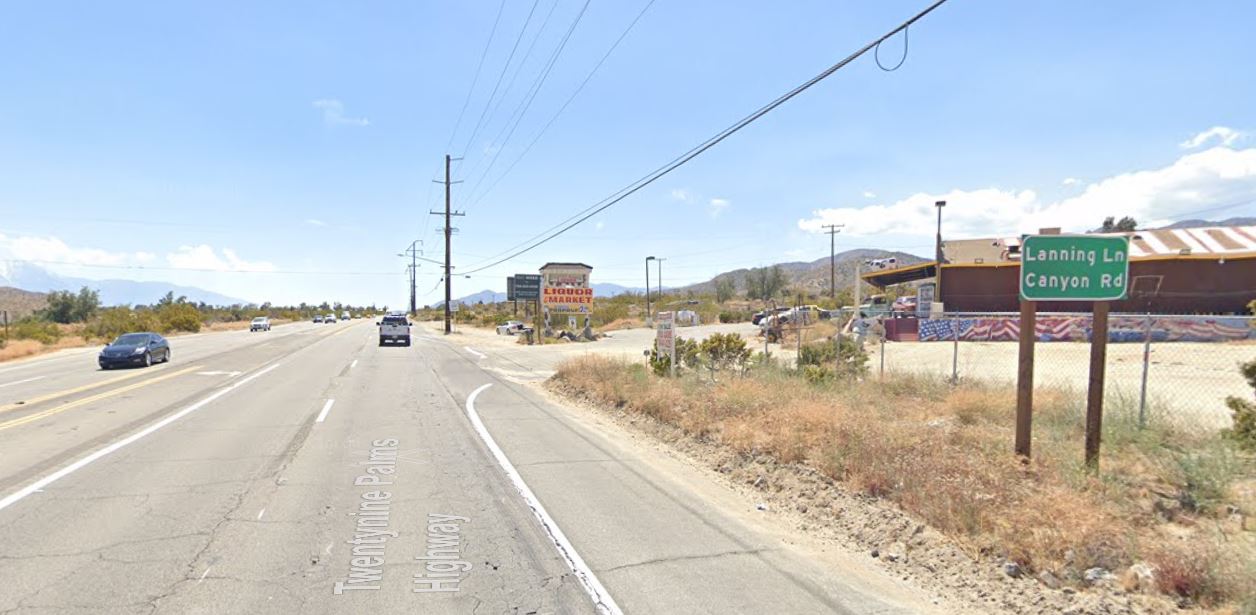 [12282020] One Injured in Morongo Valley Pedestrian Accident