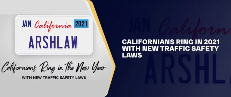Californians Ring In 2021 With New Traffic Safety Laws