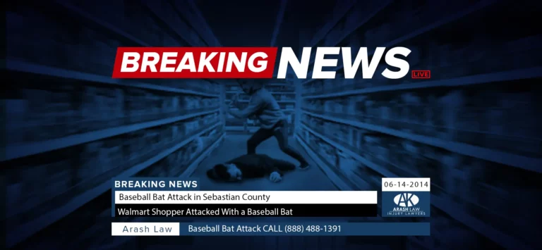 Sebastian County, Arkansas - Walmart Shopper Attacked With a Baseball Bat