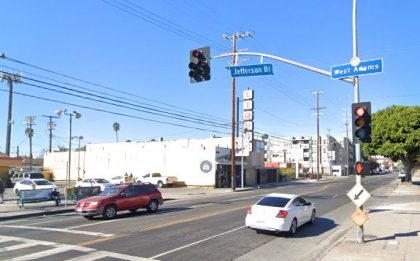 [05-06-2021] Los Angeles County, CA - LAPD Officer Injured After Pursuing a Suspected DUI Driver in Jefferson Boulevard