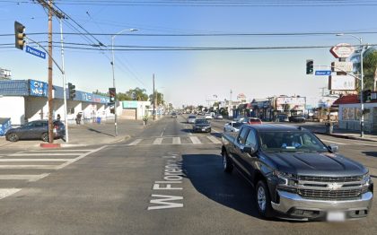 [01-04-2022] Los Angeles County, CA - Injuries Reported Following a Two-Vehicle Collision in West Florence Avenue