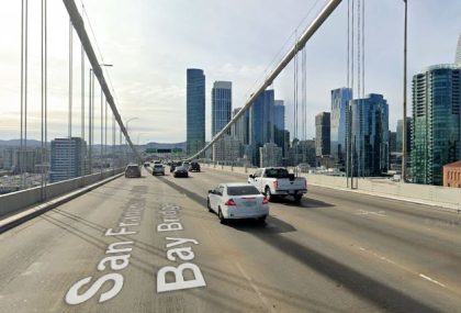 [01-31-2022] San Francisco County, CA - Multi-Vehicle Collision on Bay Bridge Injures One Person