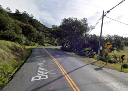 [02-19-2022] Sonoma County, CA - Motorcycle Crash on Mantanzas Creek Lane Results in One Death