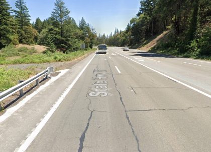 [02-23-2022] Mendocino County, CA - Two People Hurt After a Two-Vehicle Collision in Willits