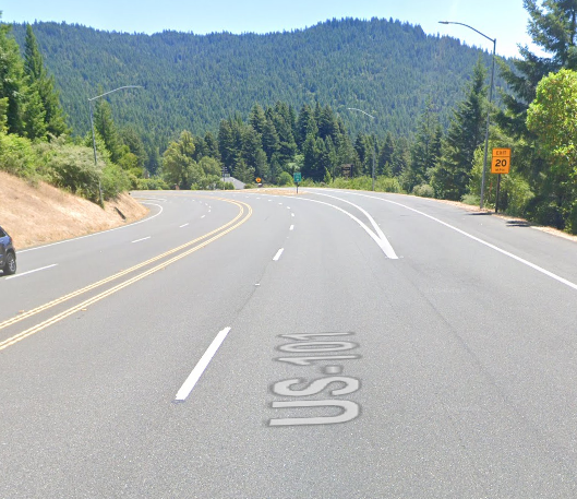 [06-13-2022] Humboldt County, CA - Two-Vehicle Collision Kills Two on 101 Near Myers Flat