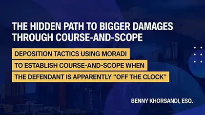 The hidden path to bigger damages through course-and-scope