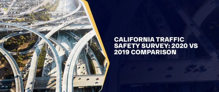 California Traffic Safety Survey 2020 vs 2019 Comparison