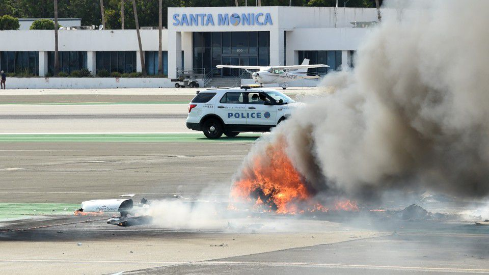 [09-08-2022] Flight Instructor and Student Killed After Small Plane Crashes in Santa Monica