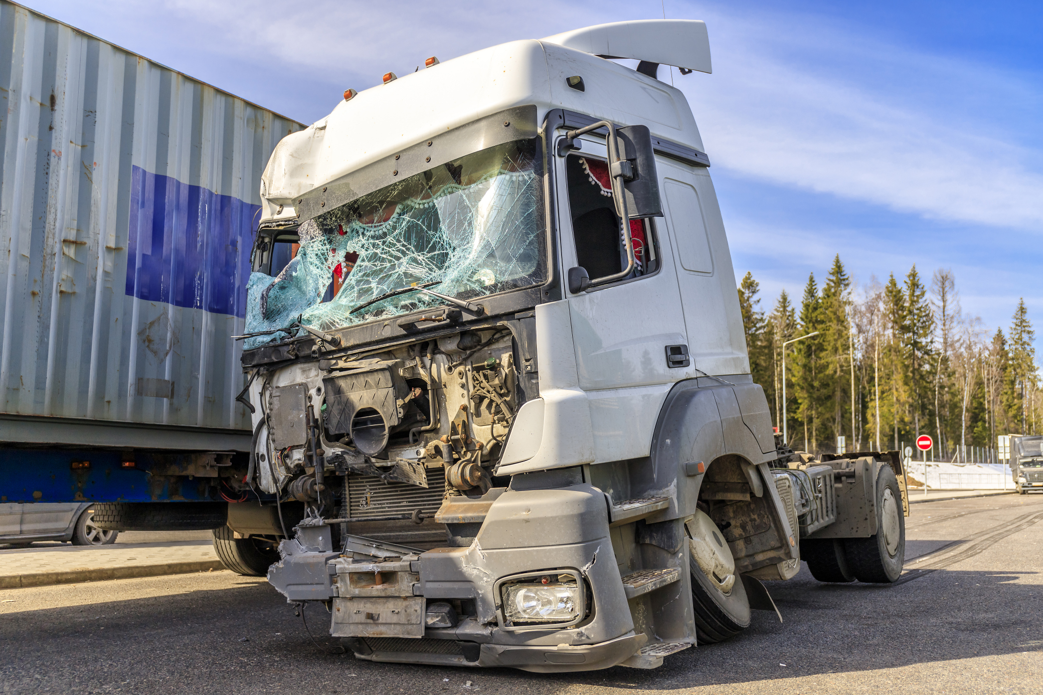 Accidente de camión