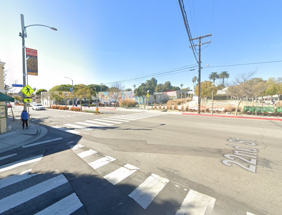 [10-25-2022] Unidentified Female and a Dog Struck By a Vehicle After a Pedestrian Crash in Santa Monica