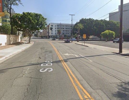 [01-14-2023] Three Occupants Injured Following Two-Car Collision in Downtown LA