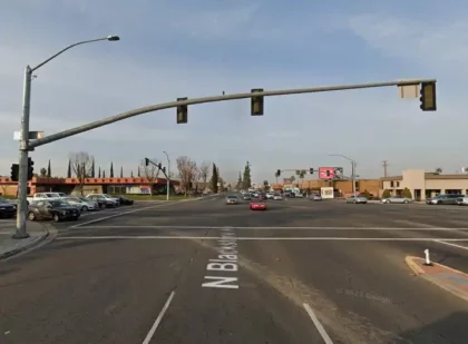 [02-11-2023] Car Overturned After Two-Car Crash in North Fresno, Injured Two