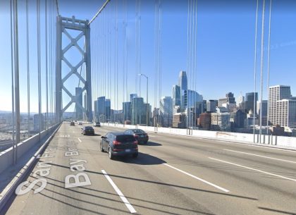 [02-19-2023] Two-Car Crash on Bay Bridge Resulted in Minor Injuries