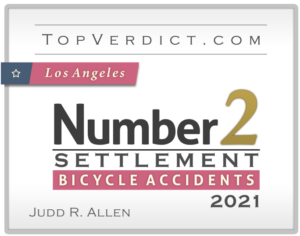 Los Angeles Number 2 Settlement - Bicycle Accidents 2021