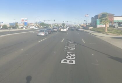 [02-28-2023] Pedestrian Gravely Injured After Being Hit by Vehicle in Victorville