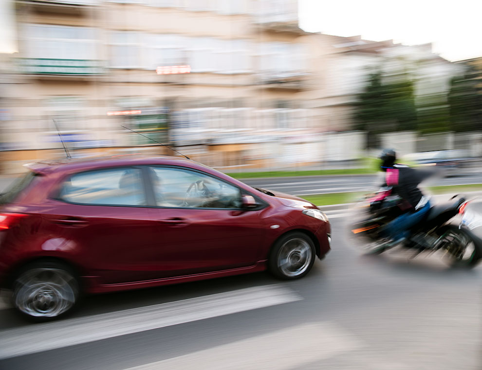 speeding car cause hit and run accidents