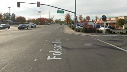 [05-15-2023] Male Rider Injured After Hit-And-Run Motorcycle vs. Car Crash in Folsom Boulevard