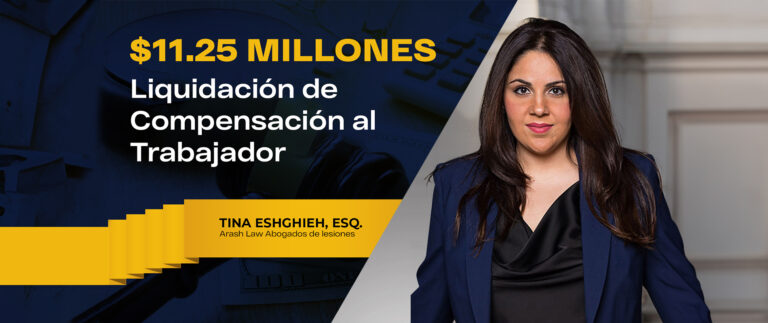 Arash Law Asegura Un Registro Potencial de $11.25 Millones de Acuerdo Para Compensación de Trabajadores