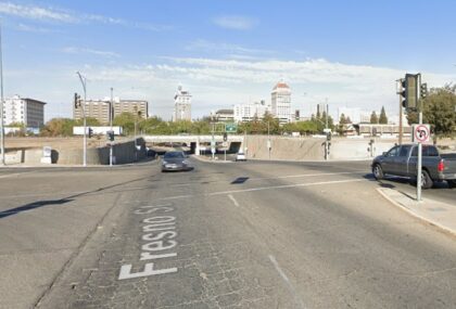 04-14-2023-Police-Officer-Two-Others-Injured-in-Downtown-Fresno-Two-Vehicle-Crash