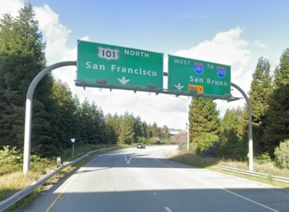 [09-21-2023] Crash on SFO On-Ramp Involving Overturned Vehicle Leaves At Least Two Injured