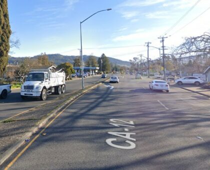 [10-04-2023] One Person Hospitalized Following Two-Vehicle Collision in Santa Rosa