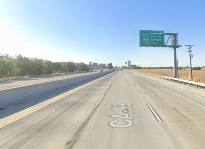 [10-24-2023] At Least One Person Hospitalized After Multi-Vehicle Collision on Highway 99 Near Kingsburg