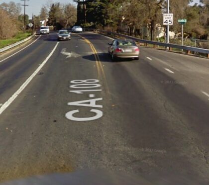 [10-27-2023] Injuries Remains Unknown After Two-Vehicle Crash on SR-108 near Riverbank