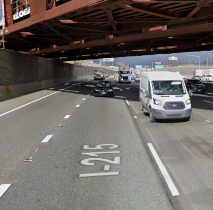 [10-27-2023] Injuries Still Unknown After Two-Vehicle Crash on I-215 in Colton