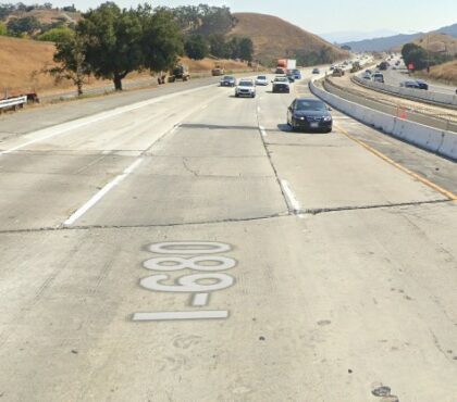 [10-27-2023] Two Vehicles Involved in Collision on Interstate 680 in Sunol