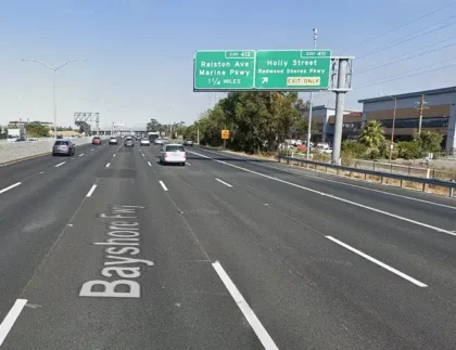 [11-21-2023] Minor Injuries Reported After Two-Vehicle Collision On Highway 101 In San Carlos