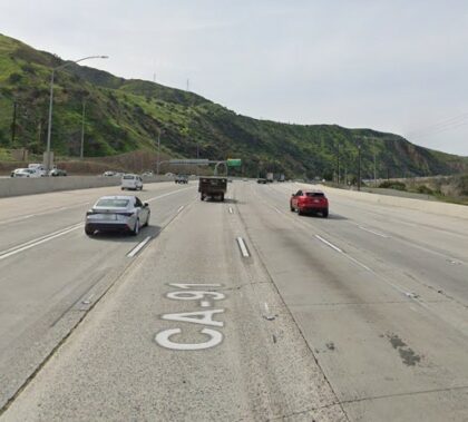 [11-24-2023] Two-Vehicle Collision Prompts Medical Response On SR-91 In Corona