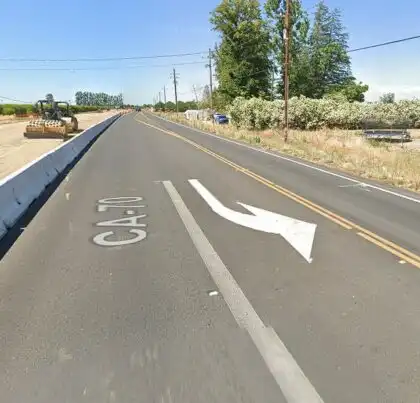 [11-25-2023] 68-Year-Old Motorcyclist Severely Injured After Multi-Vehicle Crash on Highway 70 Near Marysville