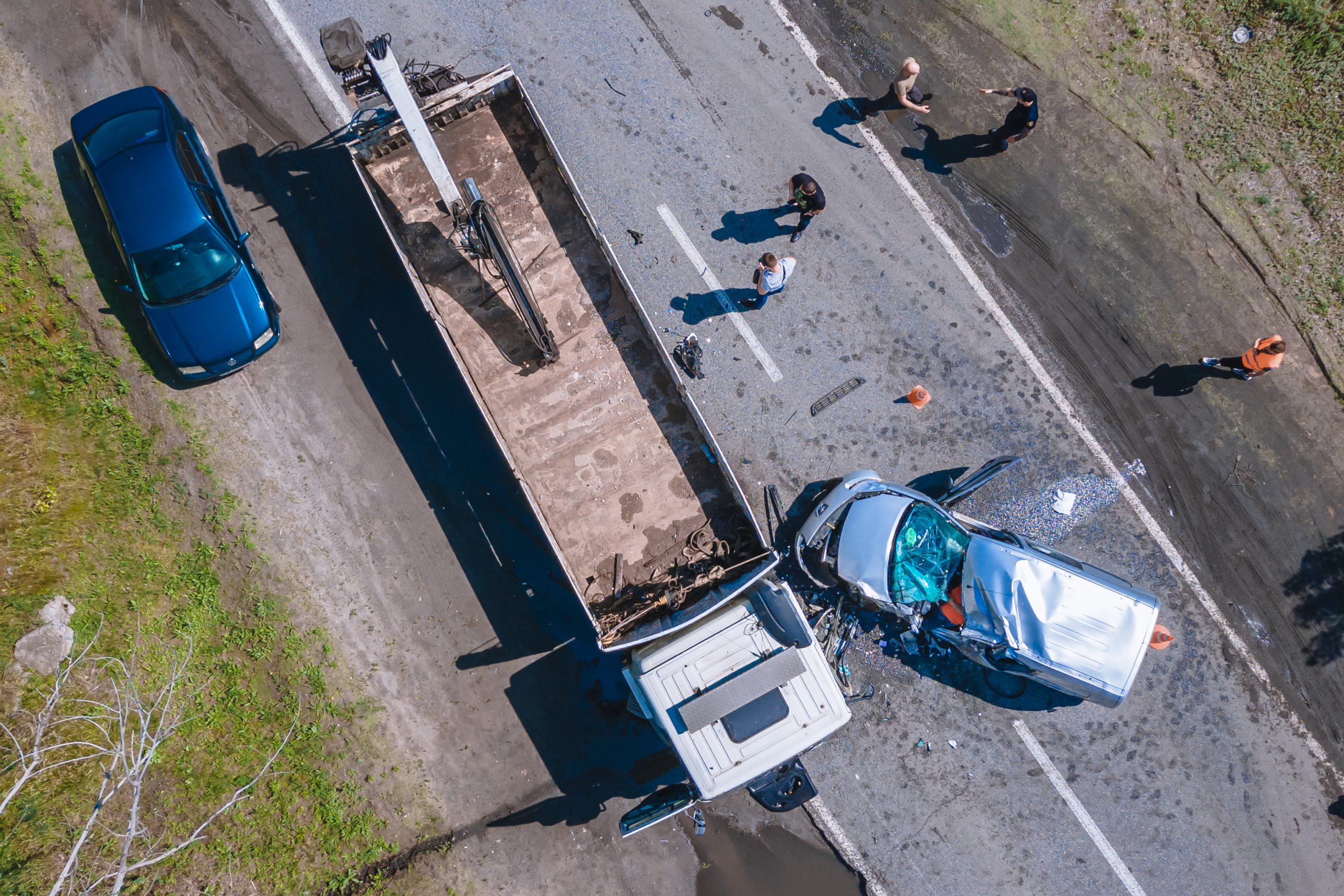 Cuando Los Accidentes De Camiones Ocurren Debido A Otras Causas